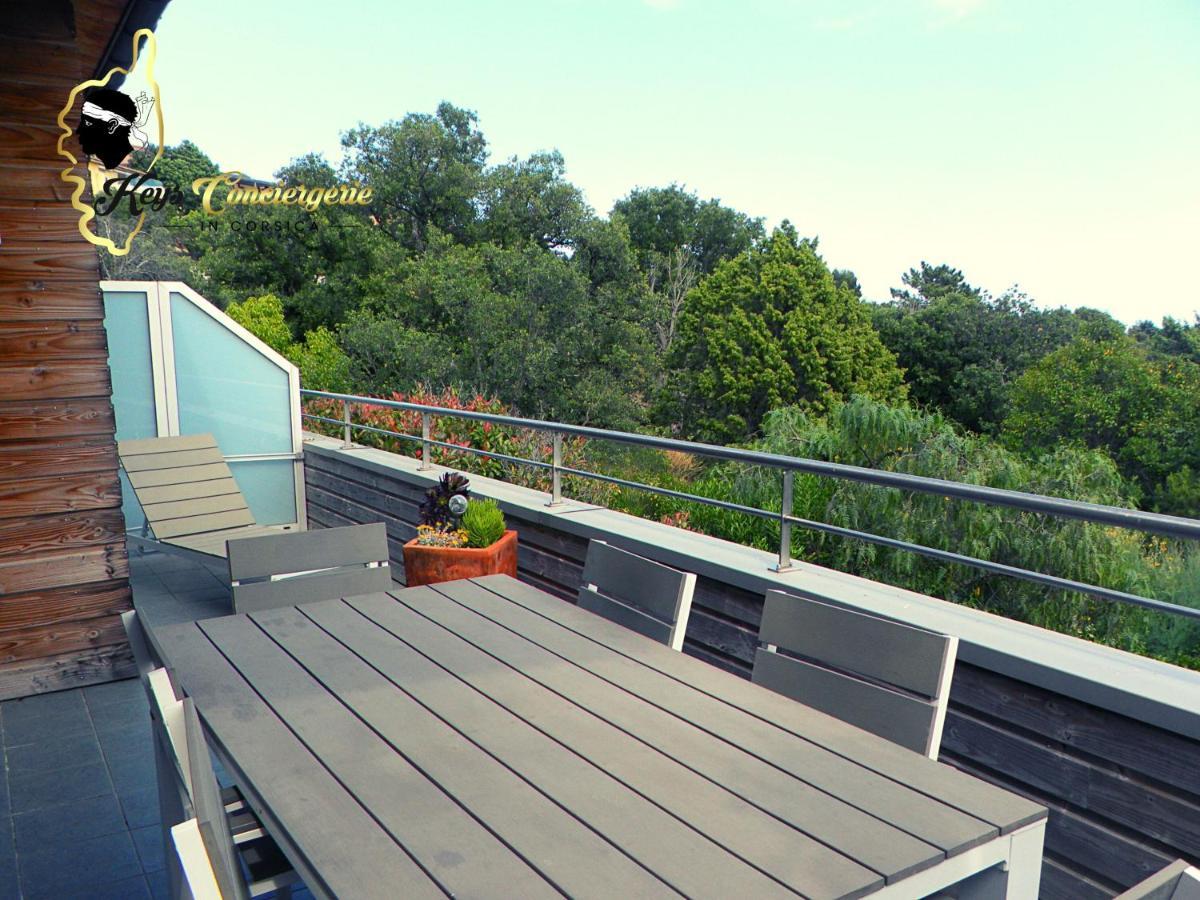 Residence Cala Sultana N62 - 4 Pers Avec Piscine Chauffee- Acces Prive A La Plage De Santa Giulia Порто-Веккіо Екстер'єр фото
